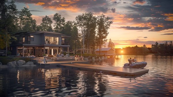 Les avantages d'un ponton flottant pour votre maison