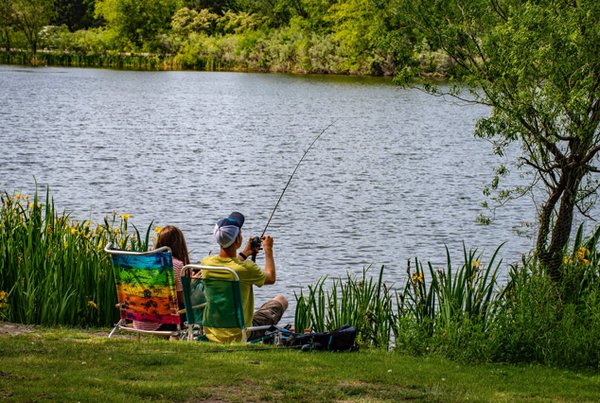 Séjour pêche en famille au camping les logeries en vendée
